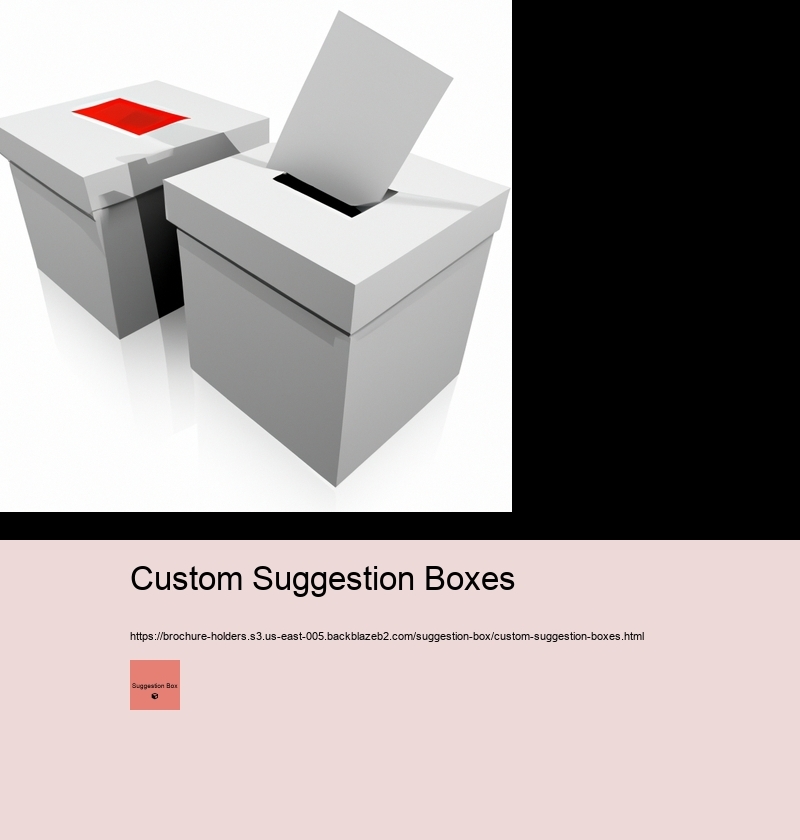 Custom Suggestion Boxes