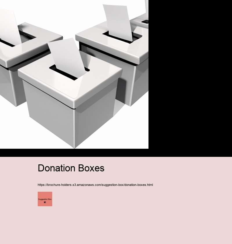 Donation Boxes