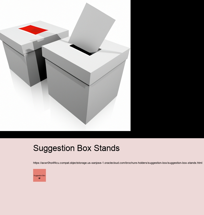 Suggestion Box Stands